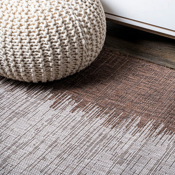 Tavira Modern Strie' Indoor/outdoor Area Rug